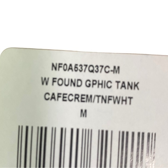 THE NORTH FACE - NWT - SIZE MEDIUM -GRAPHIC TANK - COLOR IS CAFE CRÈME - 1966 B6 - Picture 9 of 9